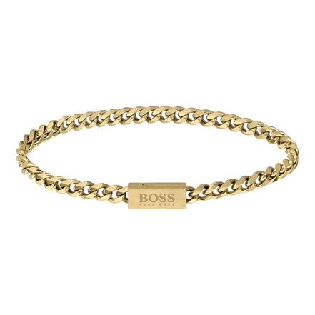 Herrenarmband Chain For Him Goldfarbend
