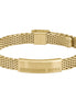 Herrenarmband Alen Edelstahl vergoldet