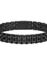 Herrenarmband Owan Edelstahl schwarz