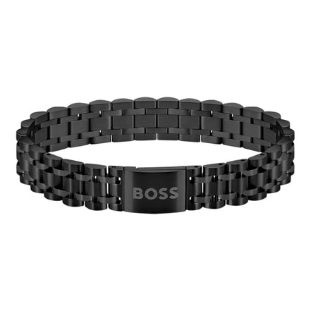 Herrenarmband Owan Edelstahl schwarz