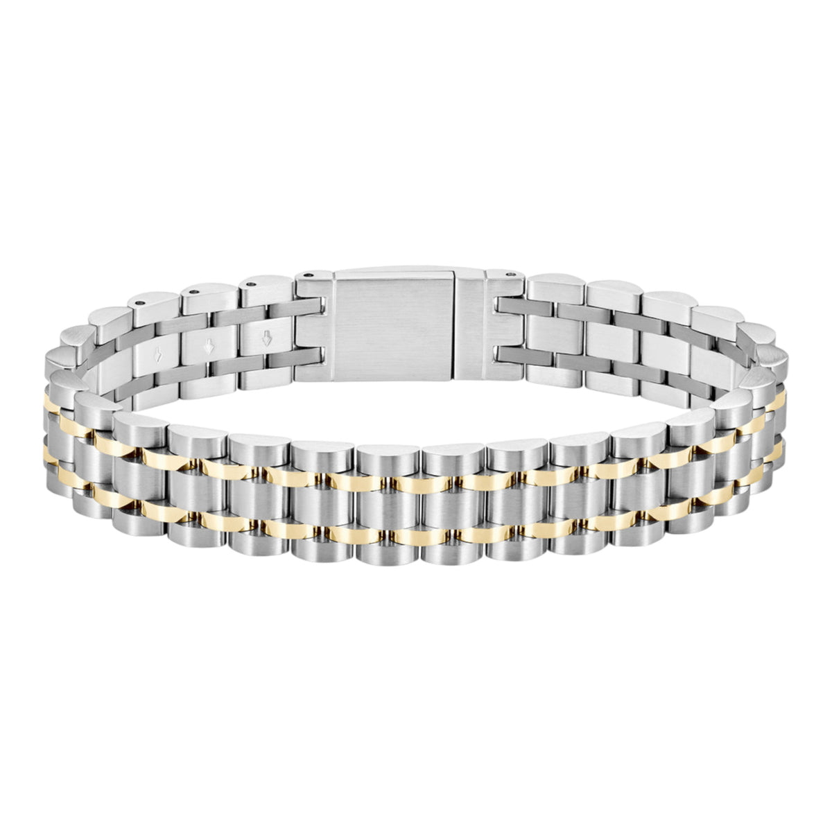 Herrenarmband Owan Edelstahl bicolor