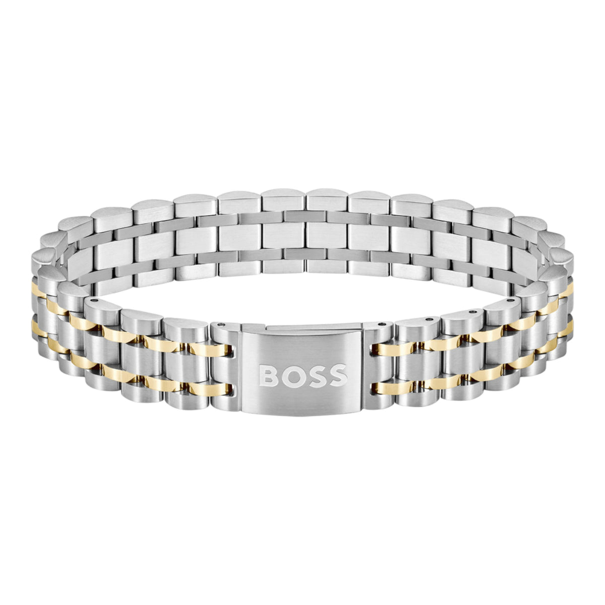 Herrenarmband Owan Edelstahl bicolor
