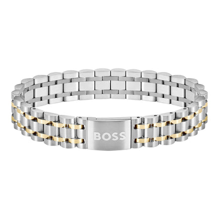 Herrenarmband Owan Edelstahl bicolor