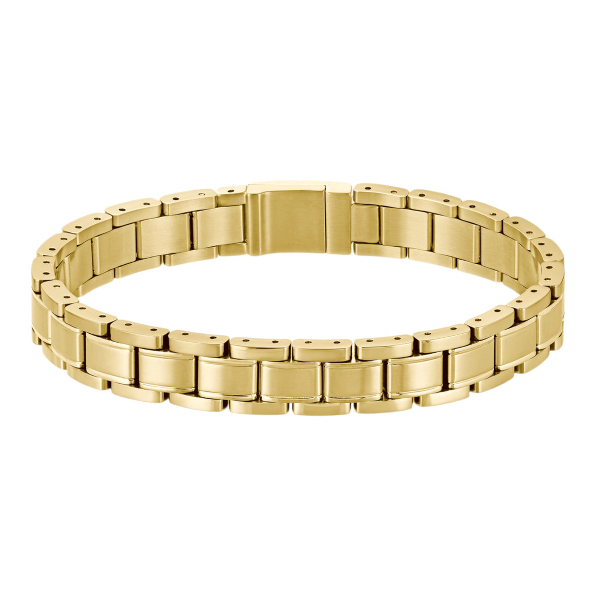 Herrenarmband Metal Link Essential vergoldet