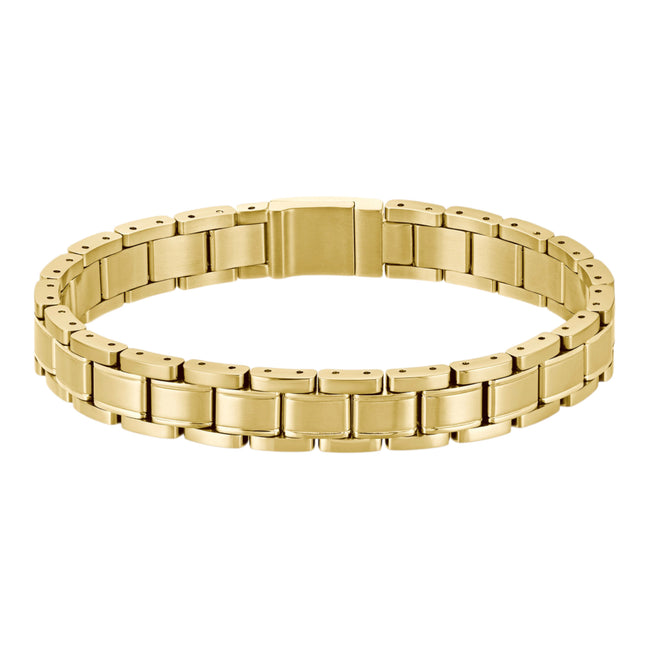 Herrenarmband Metal Link Essential vergoldet