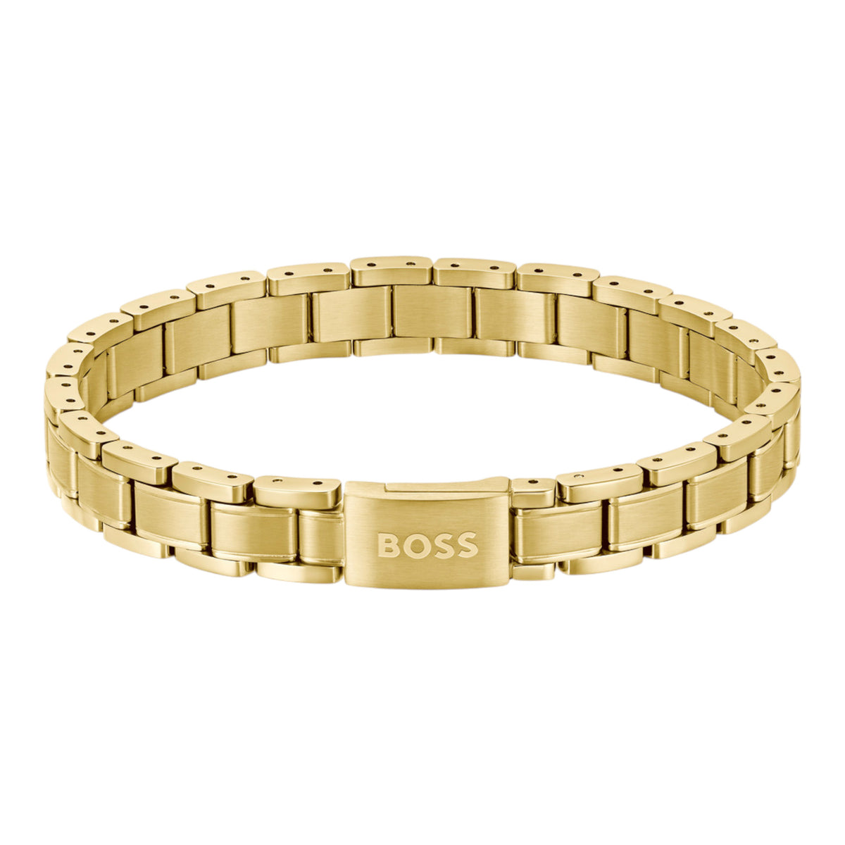 Herrenarmband Metal Link Essential vergoldet