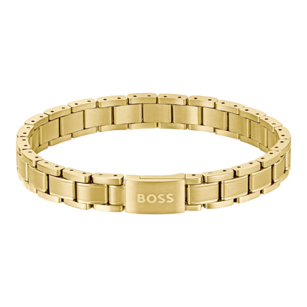 Herrenarmband Metal Link Essential vergoldet