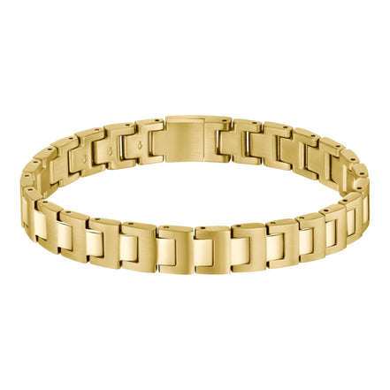 Herrenarmband Candor goldfarben