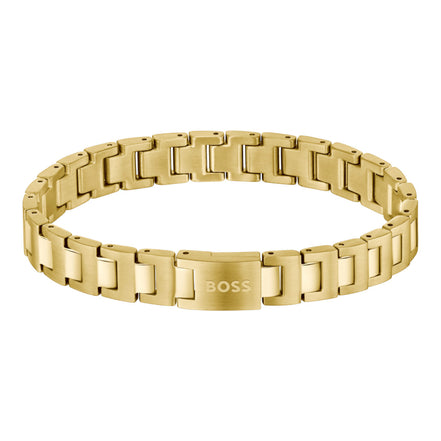 Herrenarmband Candor goldfarben