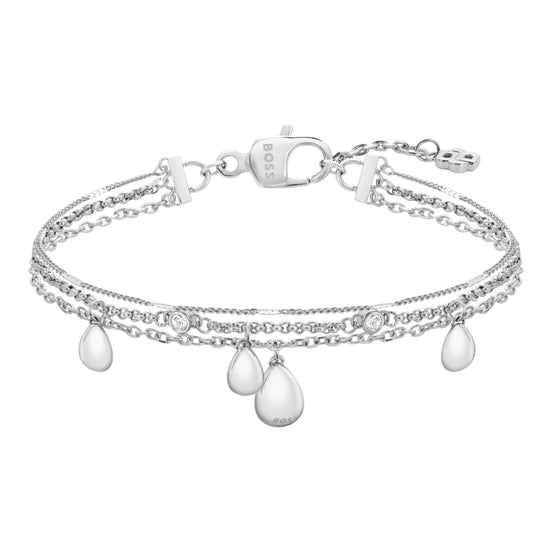 Damenarmband Selena Edelstahl silber