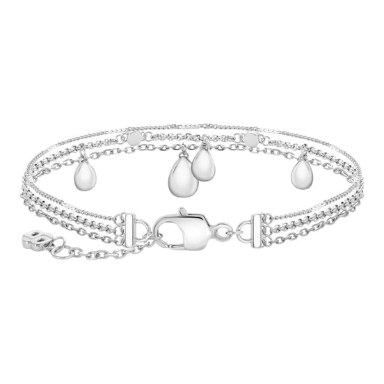 Damenarmband Selena Edelstahl silber