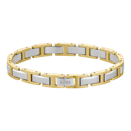 Herrenarmband Nolan Edelstahl bicolor