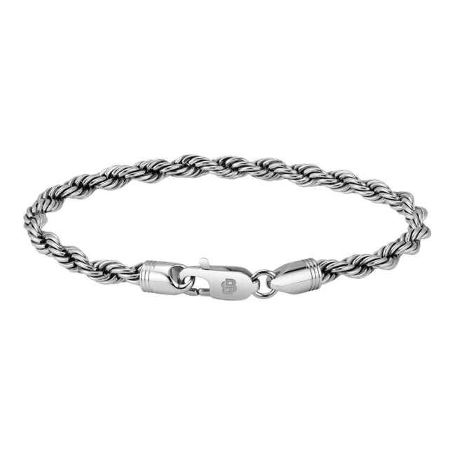Herrenarmband Myles Edelstahl silber