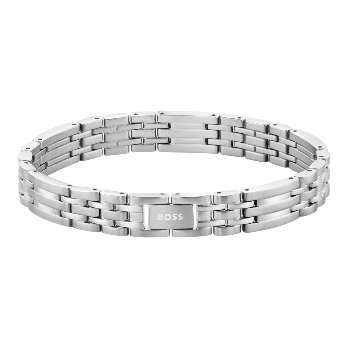 Herrenarmband Wesley Edelstahl silber