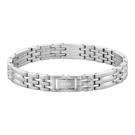 Herrenarmband Wesley Edelstahl silber