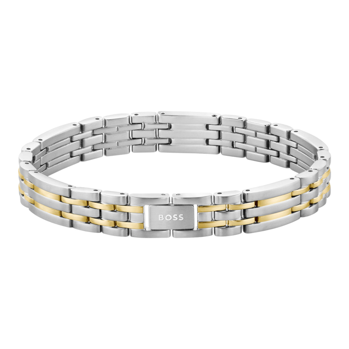 Herrenarmband Wesley Edelstahl bicolor