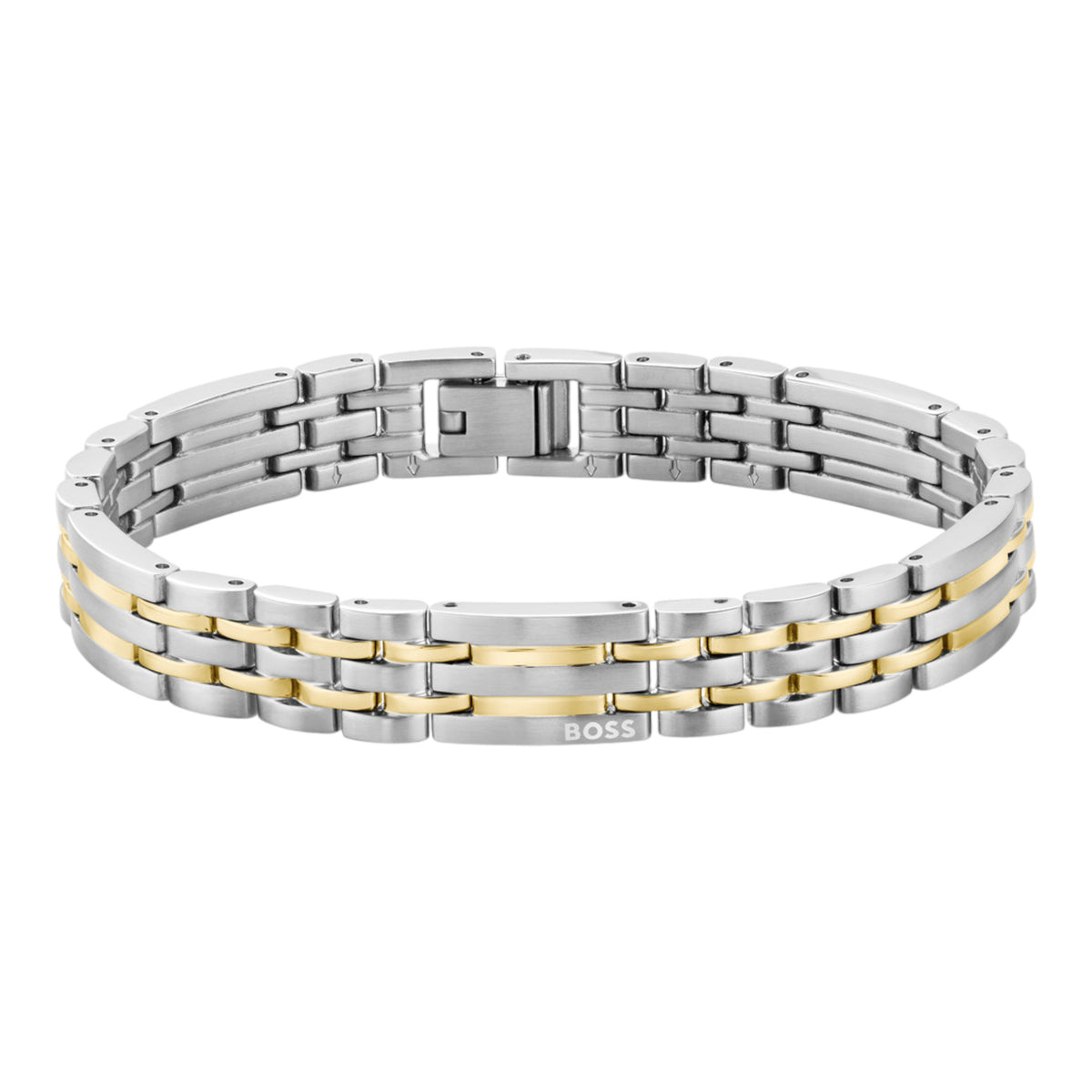 Herrenarmband Wesley Edelstahl bicolor