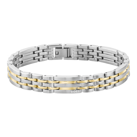 Herrenarmband Wesley Edelstahl bicolor