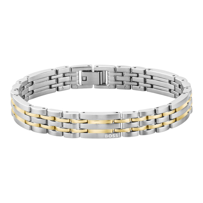 Herrenarmband Wesley Edelstahl bicolor