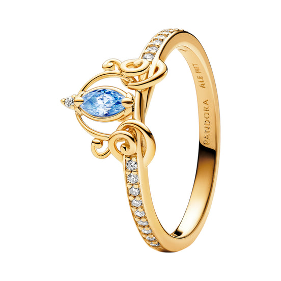 Ring Disney Cinderella 14k gelbvergoldet
