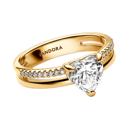 Ring Herz 14k gelbvergoldet