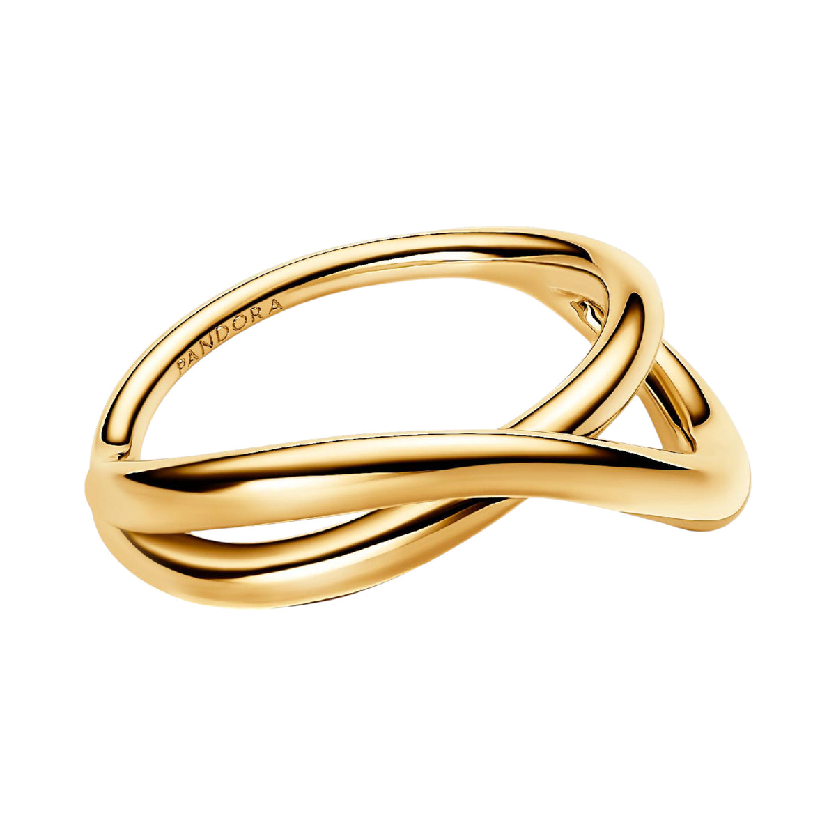 ESSENCE Ring Unendlichkeit vergoldet