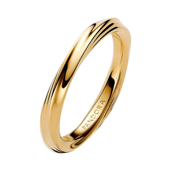 ESSENCE Ring gedreht vergoldet