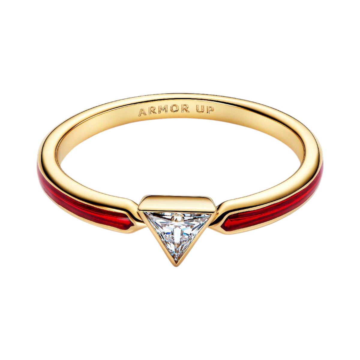 MARVEL Ring Iron Man goldfarben rot