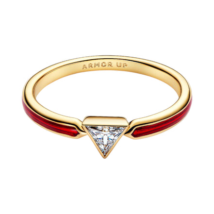 MARVEL Ring Iron Man goldfarben rot