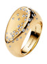 ESSENCE Siegelring Oval Zirkonia Vergoldet