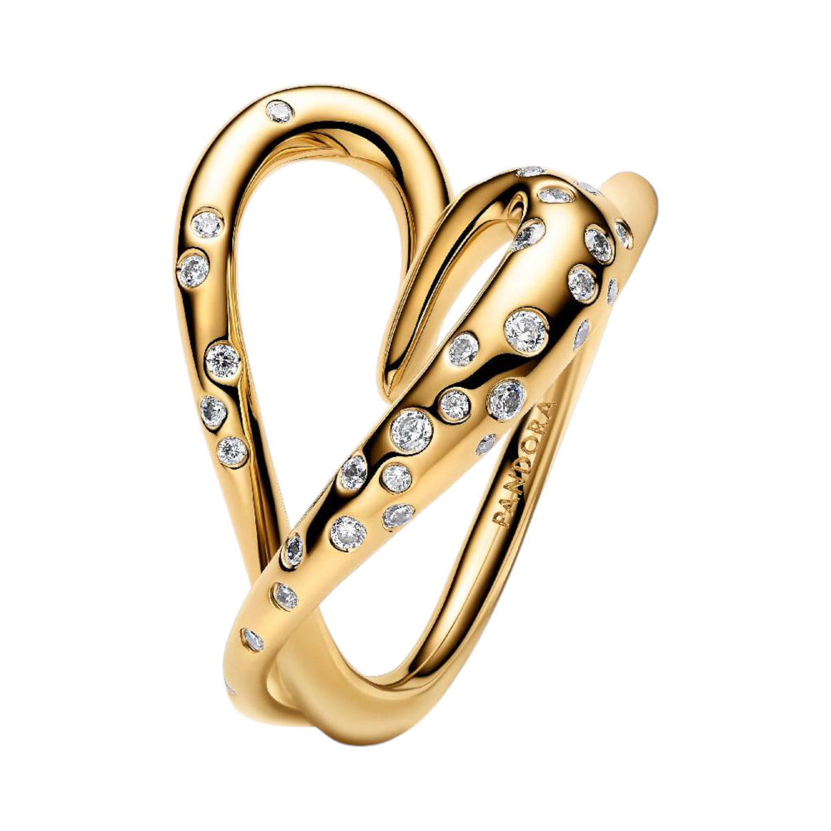 ESSENCE Ring Herz Organisch Zirkonia