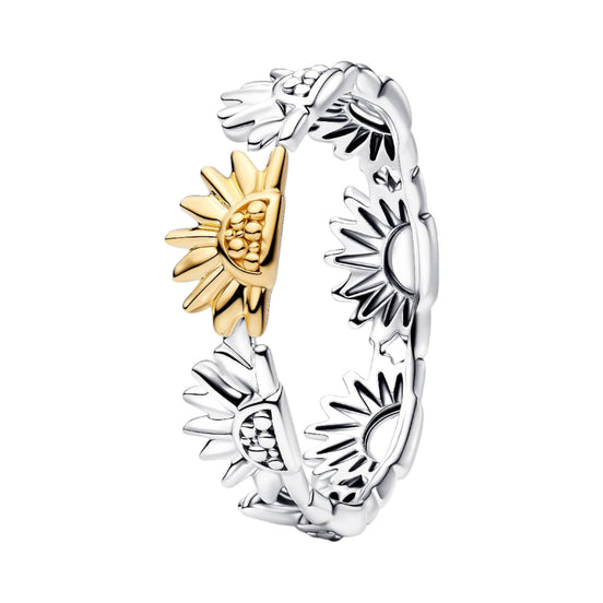 MOMENTS Ring Sonnenblume Bicolor