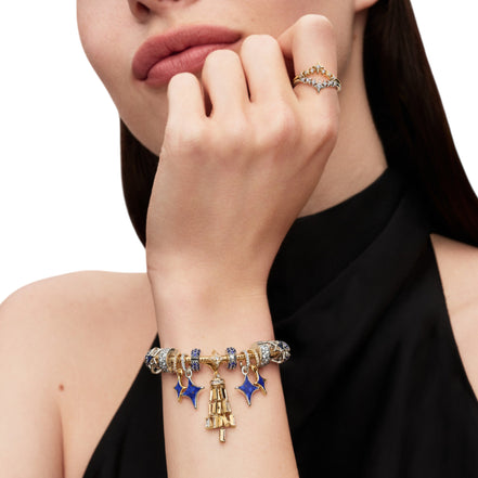 Ring mit Stern-Diadem aus Zirkonia