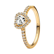 TIMELESS Ring Herz Vergoldet