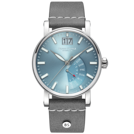 Herrenuhr Pesaro I blau/grau