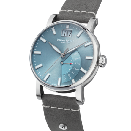Herrenuhr Pesaro I blau/grau