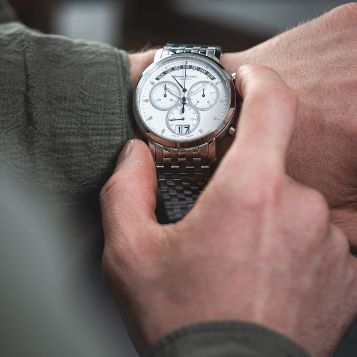 Herrenuhr Marcato Metallband