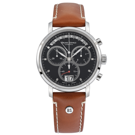 Herrenuhr MARCATO, Leder, braun