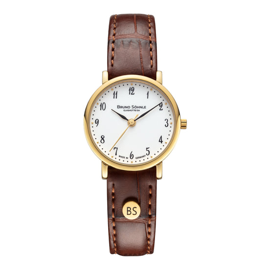 Damenuhr Nabucco braun/gold