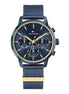 Damenuhr Blake blau goldfarben