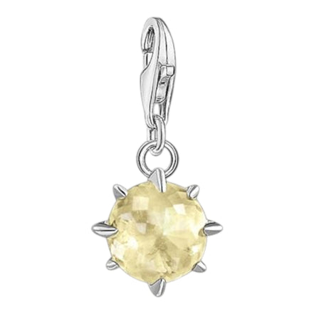 Charm-Anhänger gelb "Geburtsstein November "