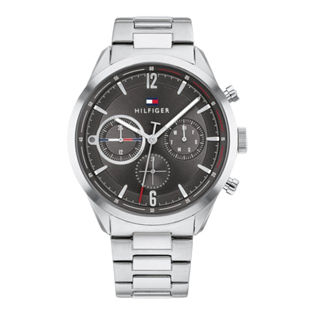 Herrenuhr "Matew" Metallarmband Grau