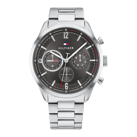 Herrenuhr "Matew" Metallarmband Grau