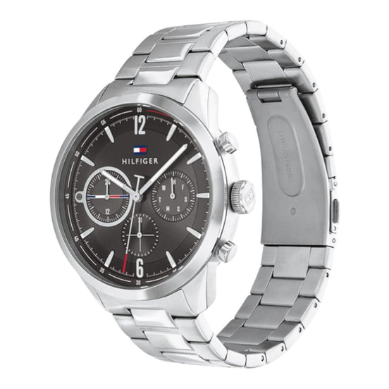 Herrenuhr "Matew" Metallarmband Grau