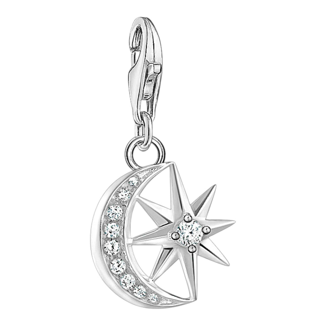 Charm-Anhänger "Stern & Mond"