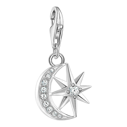 Charm-Anhänger "Stern & Mond"