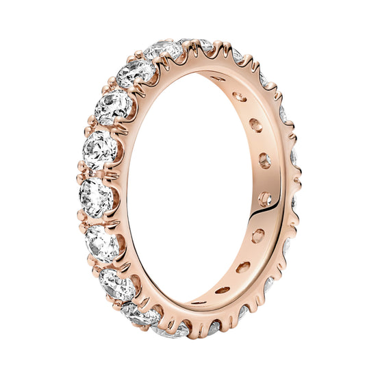 ROSE Timeless Ring funkelnde Reihe