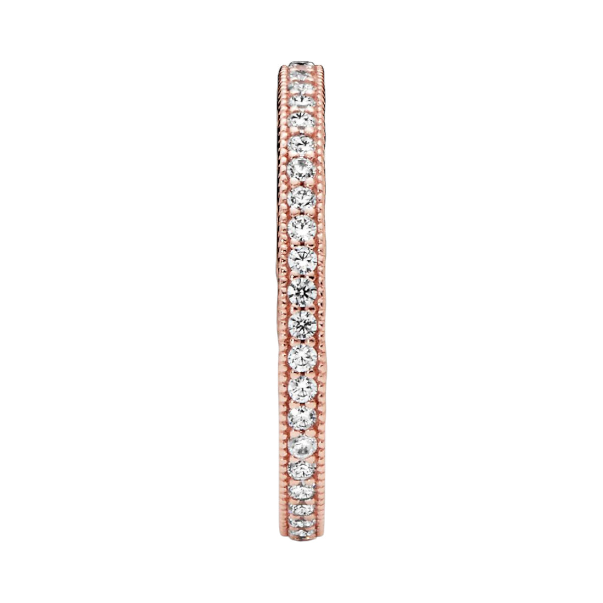 ROSE Ring Unendliche Herzen Zirkonia