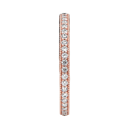 ROSE Ring Unendliche Herzen Zirkonia