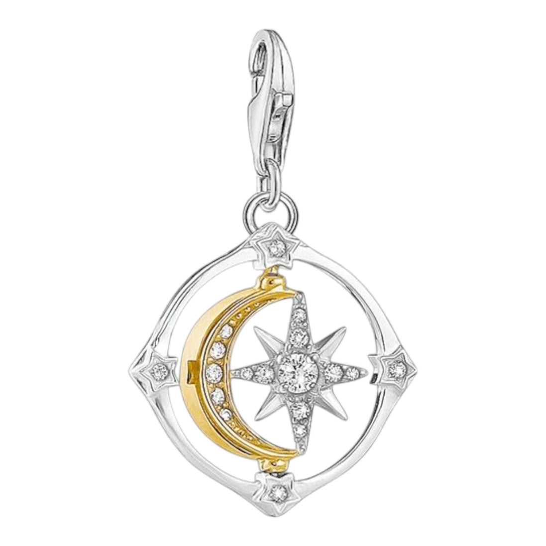 Charm-Anhänger "Mond & Stern"